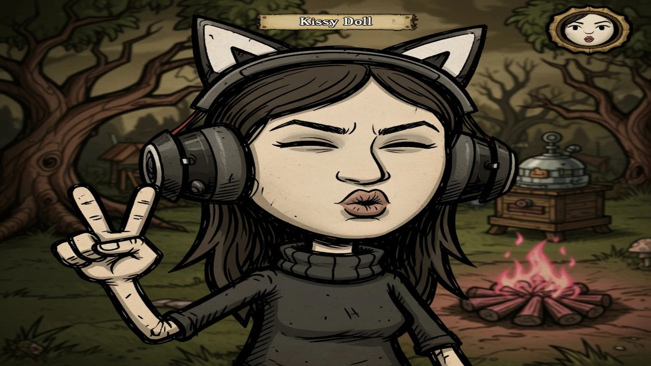 @playernubya sendo uma boneca de don't starve together
